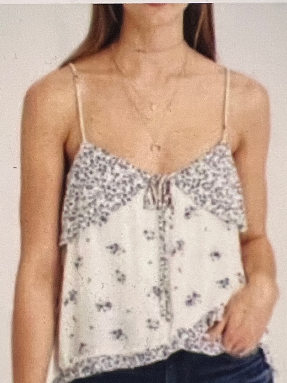 Floral babydoll Top